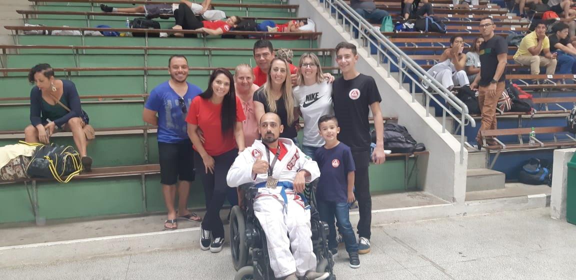 Aluno da Gracie Barra Rio Negro conquista medalha de bronze no Campeonato de Parajiujitsu em Curitiba