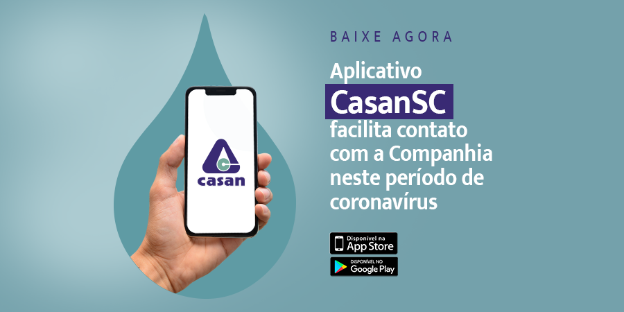 Todos os serviços da CASAN estão disponibilizados de forma remota, saiba mais