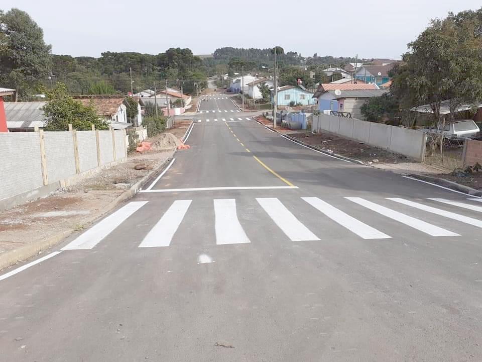 Ruas da Vila São Judas e Vila Ema em Rio Negro foram pavimentadas