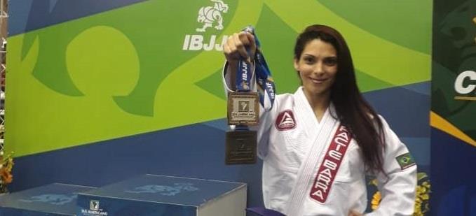 Retrospectiva 2019: Atleta da Gracie Barra Rio Negro é vice campeã Sul-americana de Jiu Jitsu