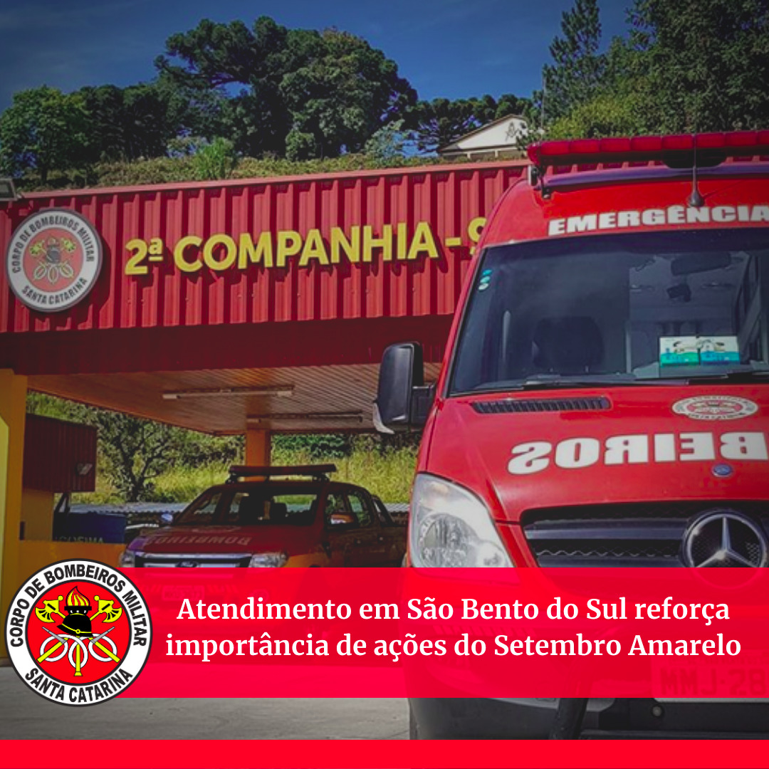 Atendimento em São Bento do Sul reforça importância de ações do Setembro Amarelo