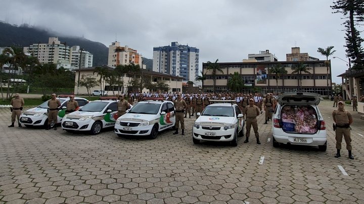 PMSC arrecada 20 mil brinquedos em campanha