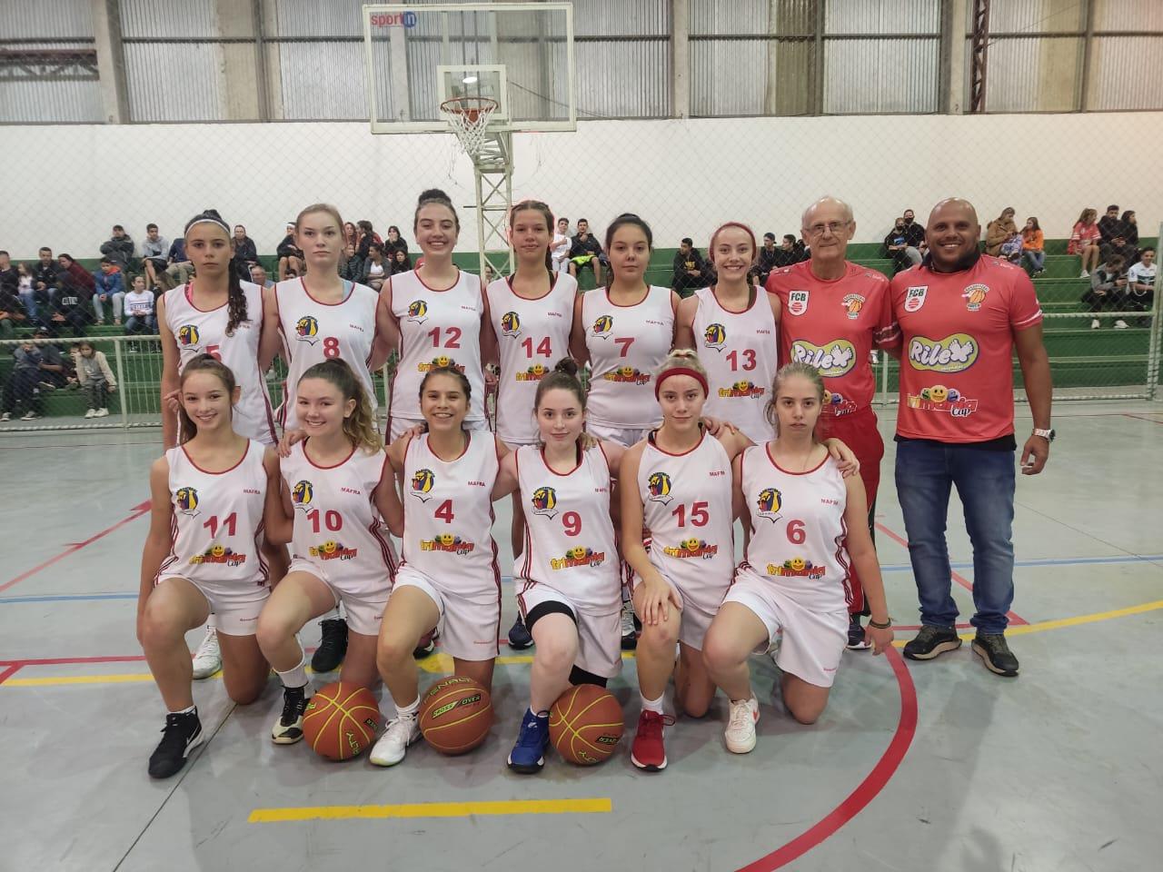 Basquetebol feminino sub-15 e sub-17 estreiam no Campeonato Estadual