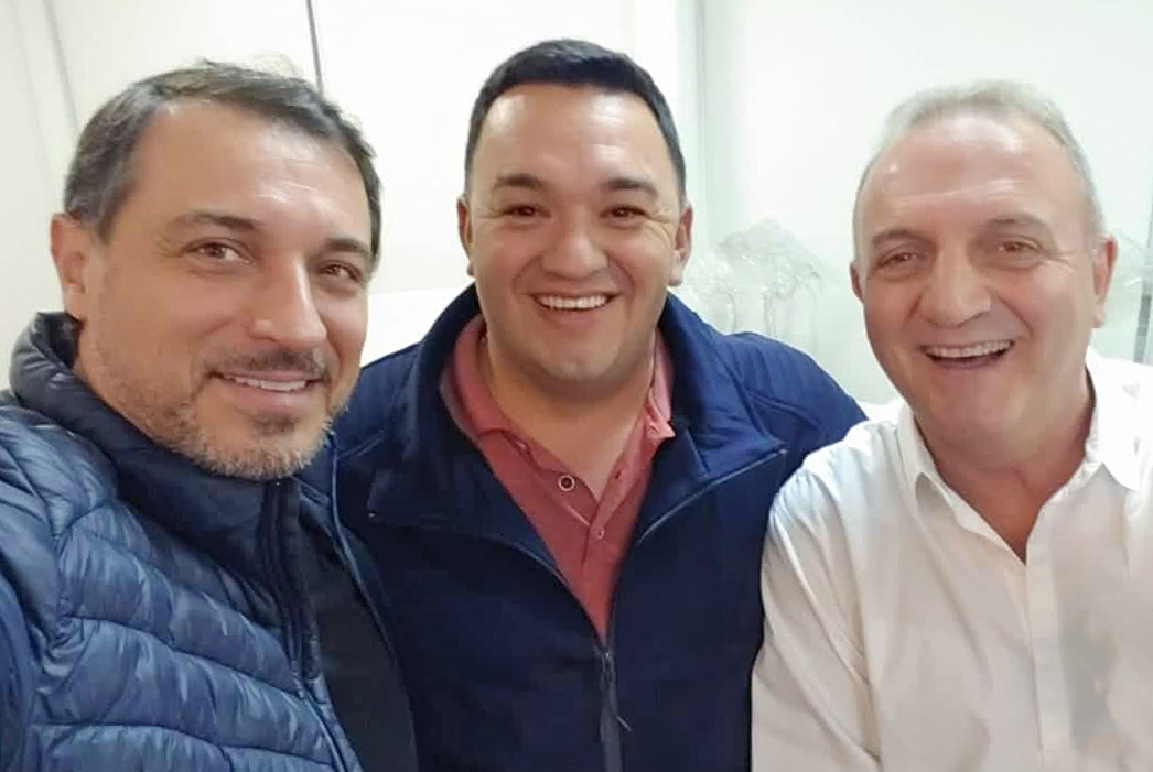 Jantar com o Governador: em viagem à Capital, Prefeito Luiz Henrique Saliba se reune com Carlos Moisés.