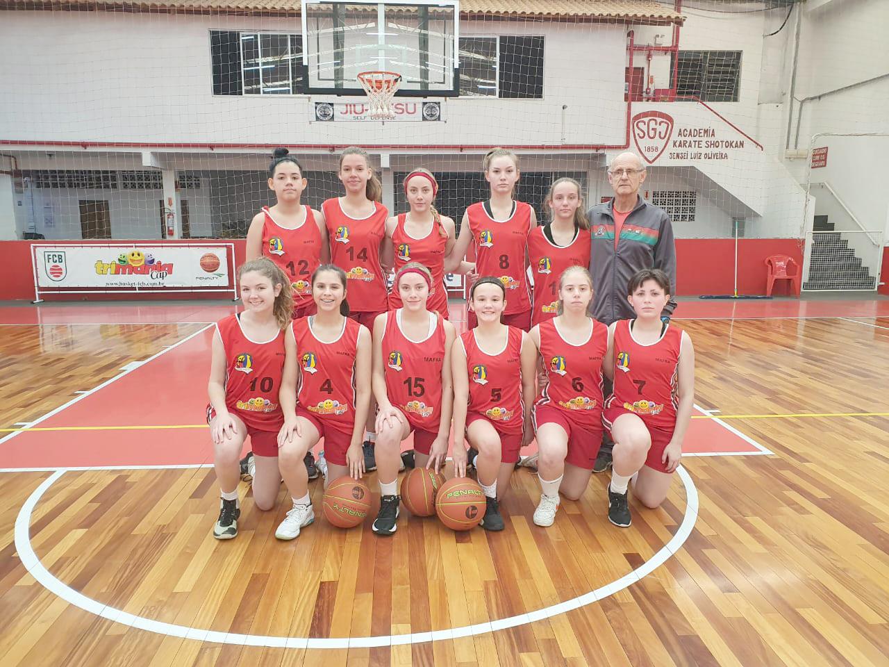 Basquetebol feminino de Mafra joga em Joinville pelo campeonato estadual