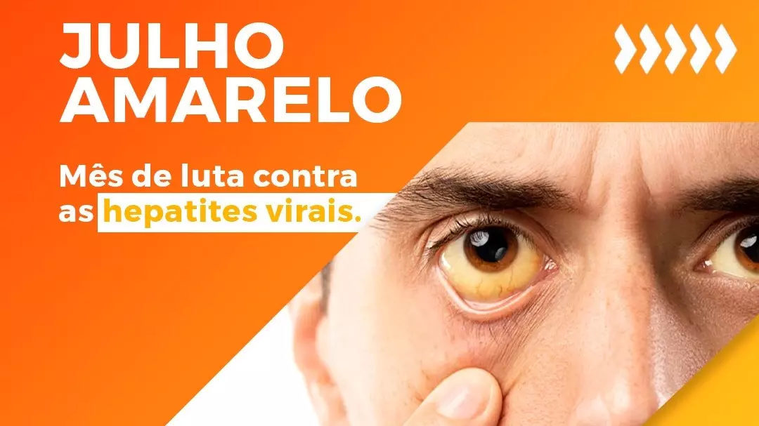 Julho Amarelo: mês de luta contra as hepatites virais