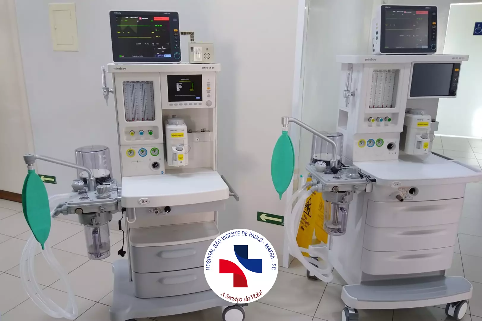 Novo equipamento WATO EX-35 beneficia pacientes que são submetidos à cirurgias no Hospital São Vicente de Paulo