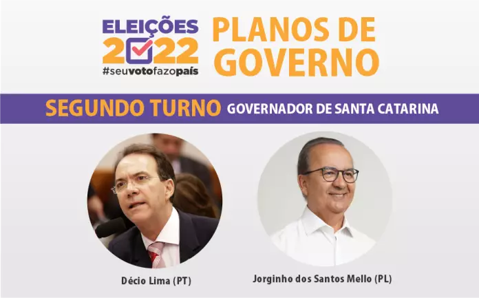 ELEIÇÕES 2022: Segundo Turno – Confira as propostas dos candidatos ao Governo de Santa Catarina