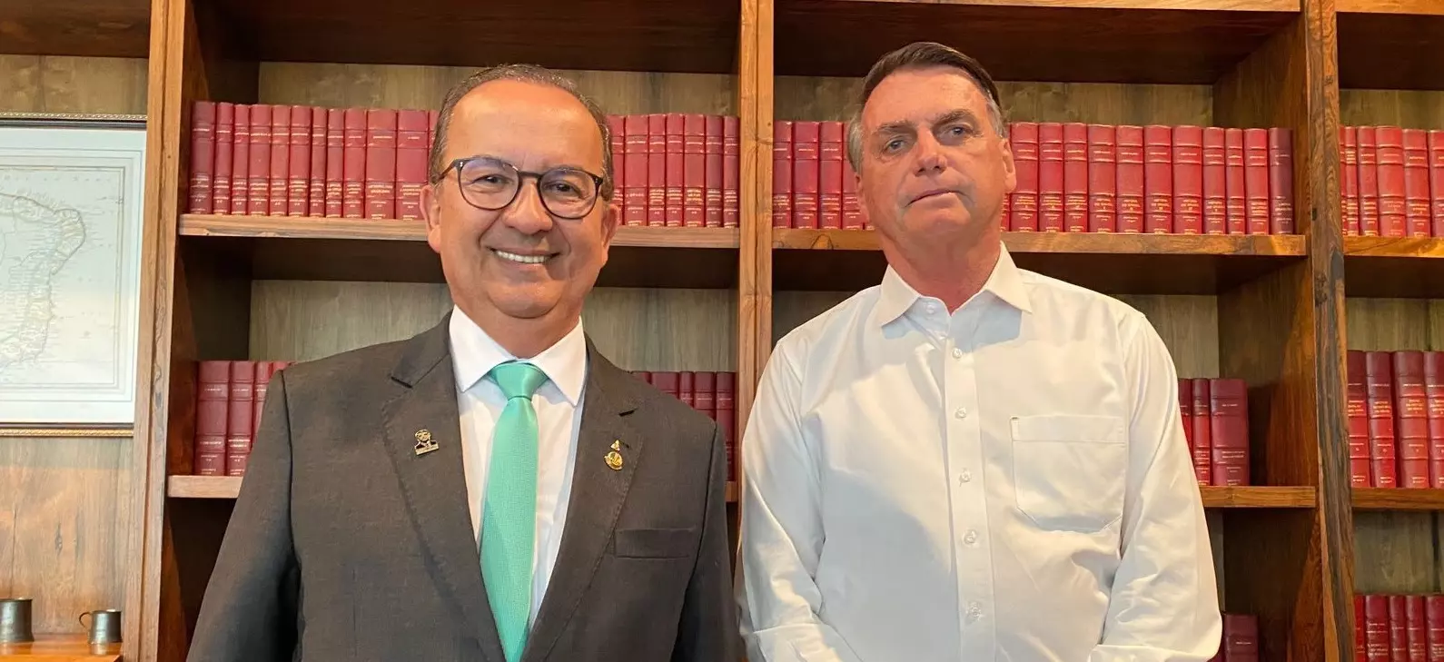 Jorginho Mello se encontra com Bolsonaro em Brasília nesta quinta-feira