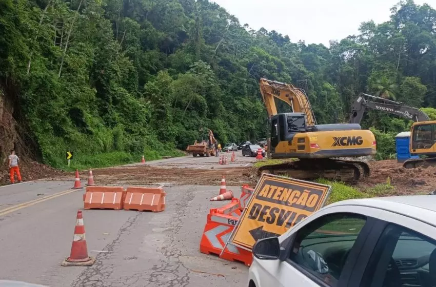 DNIT alerta para interdição de trecho da BR-280/SC, em Corupá