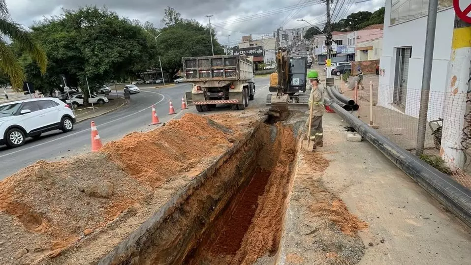 Esgotamento Sanitário segue em Mafra