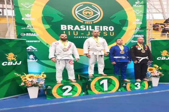 Riomafrense  Thiago Brigola conquista  medalha de prata em Campeonato Nacional de Jiu Jitsu em SP