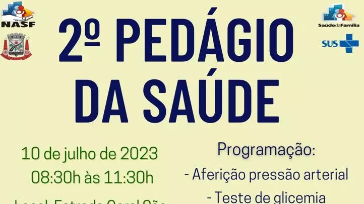 Prefeitura de Mafra vai realizar o 2º pedágio da saúde