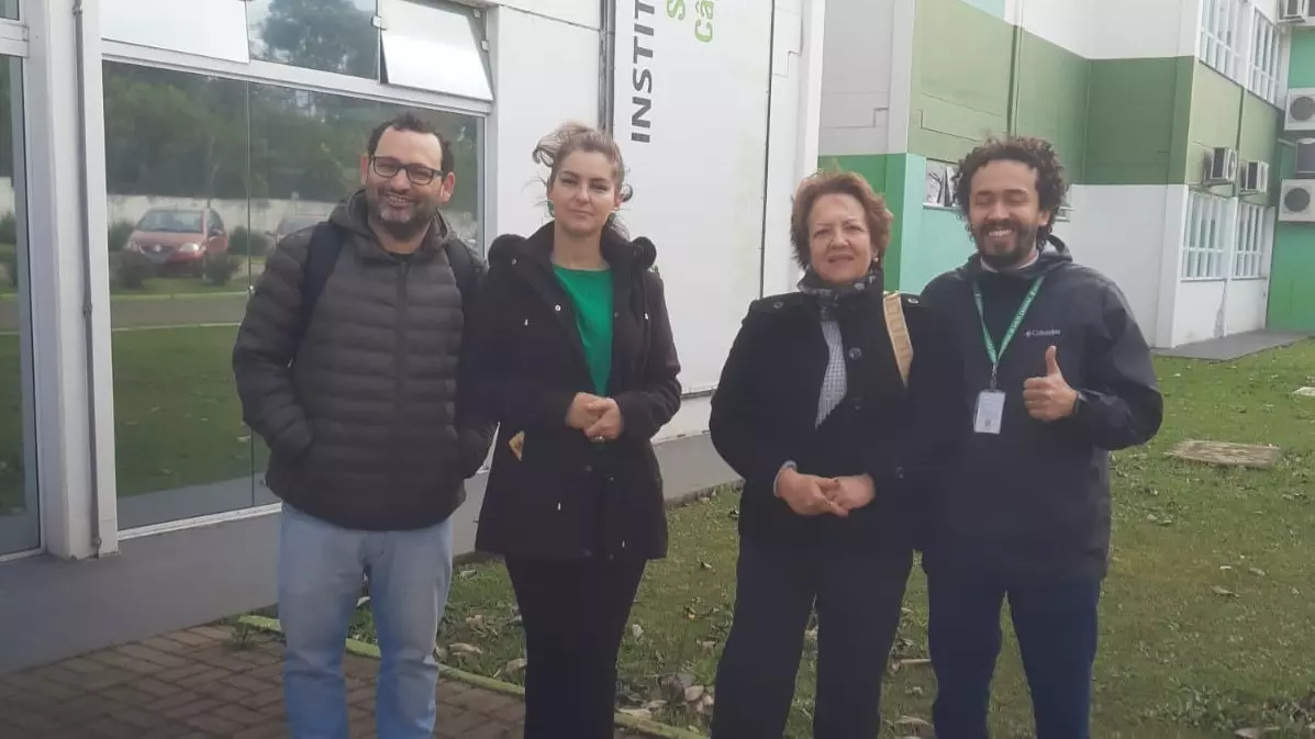 Vice-prefeita de Mafra realiza visita ao IFSC Campus Canoinhas