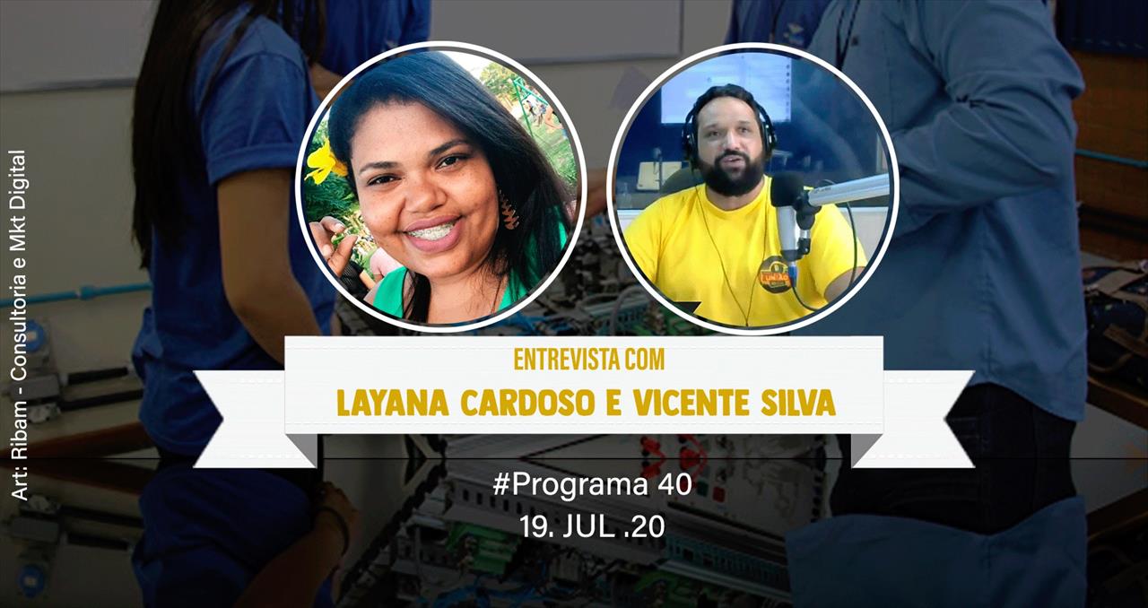 Layana Cardoso e Vicente Silva farão live na Rádio União neste domingo (19)