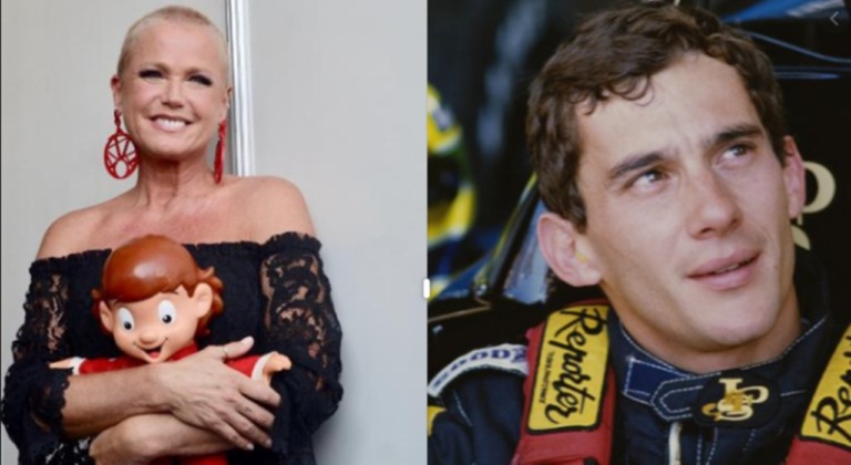 Xuxa relembra ‘primeira vez’ com Ayrton Senna: ‘Saí com menos 2 kg’