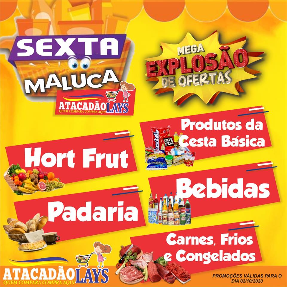 Carnes e Cervejas: Promoção relâmpago do Atacadão Lays nesta sexta-feira (02);