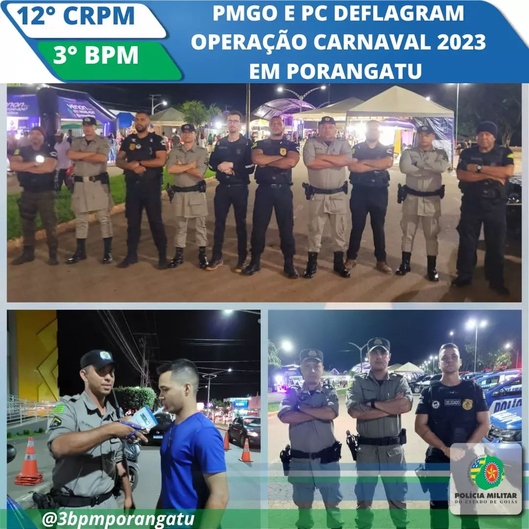 3° Batalhão da Polícia Militar abre operação carnaval 2023