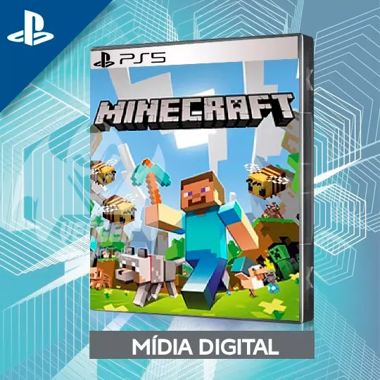 MINECRAFT PS5 PSN MIDIA DIGITAL - LA Games - Produtos Digitais e