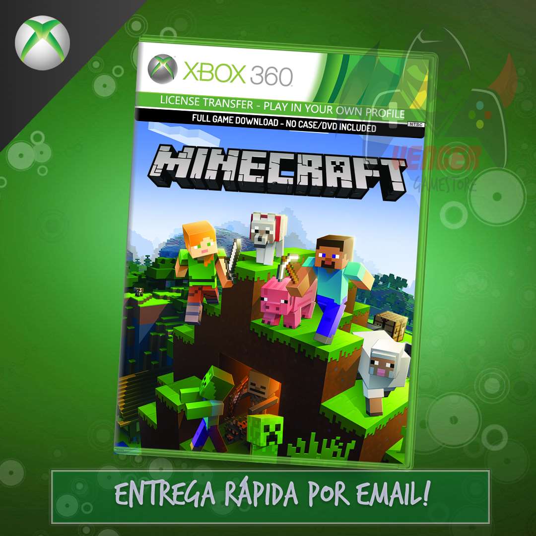 Minecraft Xbox 360 Brasil