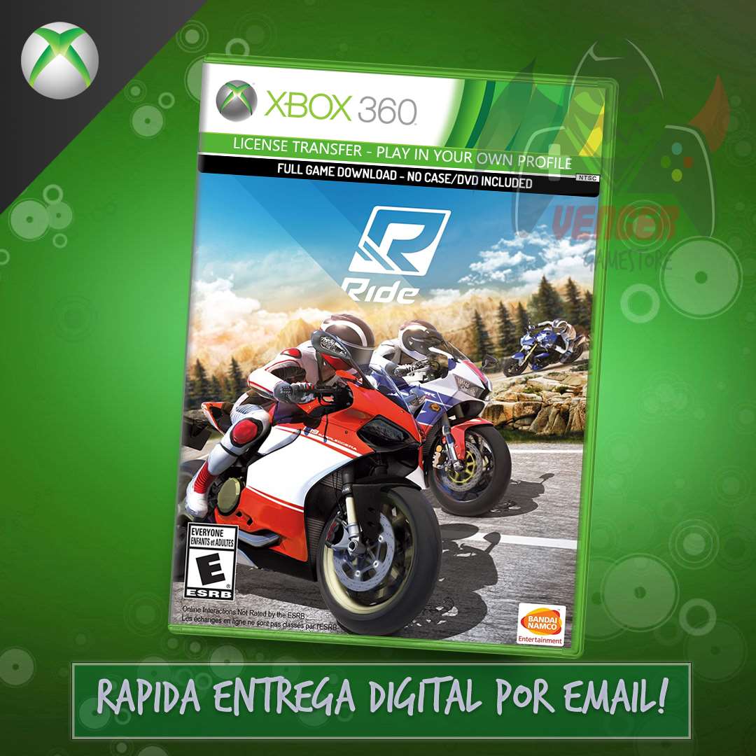 Jogos Xbox 360 transferência de Licença Mídia Digital - MOTO GP 14