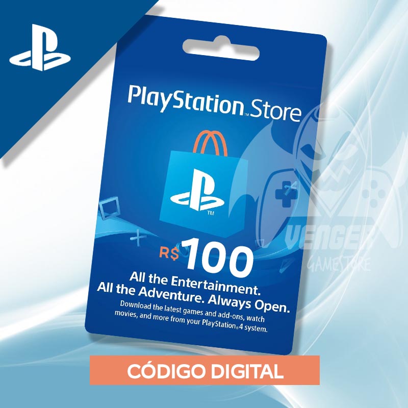 Comprar Cartão PSN 360 Reais Playstation Network Brasil