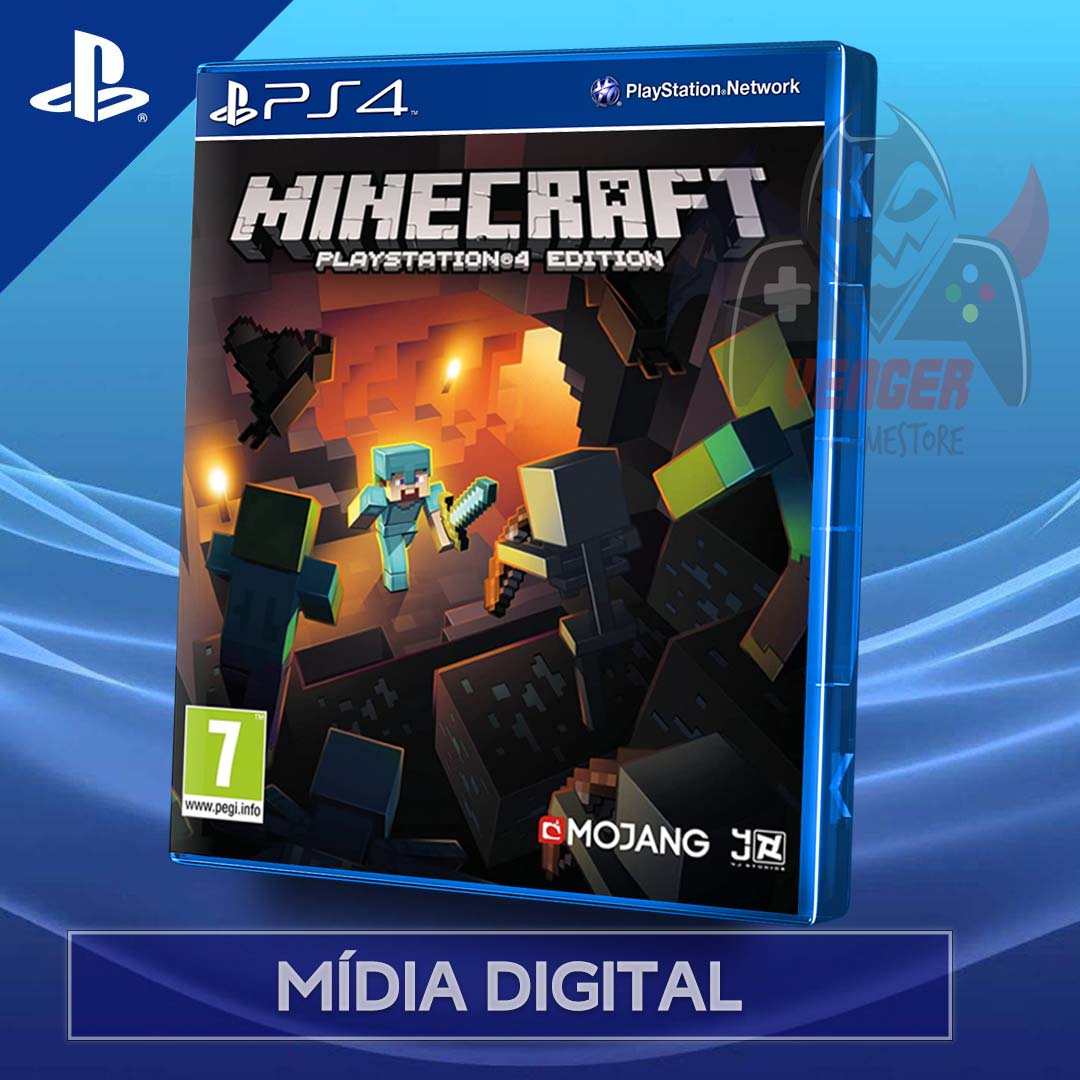 MINECRAFT PS5 PSN MIDIA DIGITAL - LA Games - Produtos Digitais e