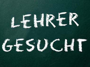 Lehrer gesucht!