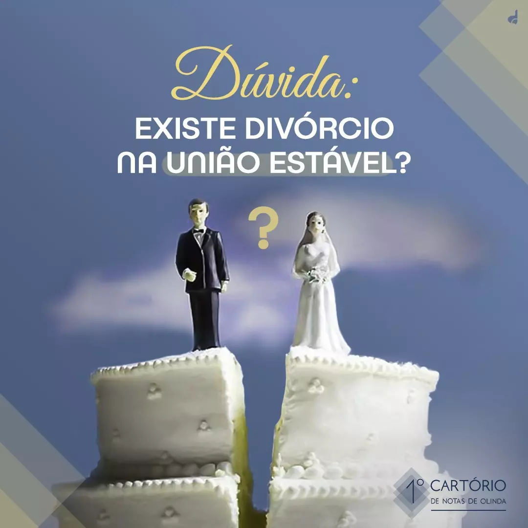 Existe divórcio em união estável?