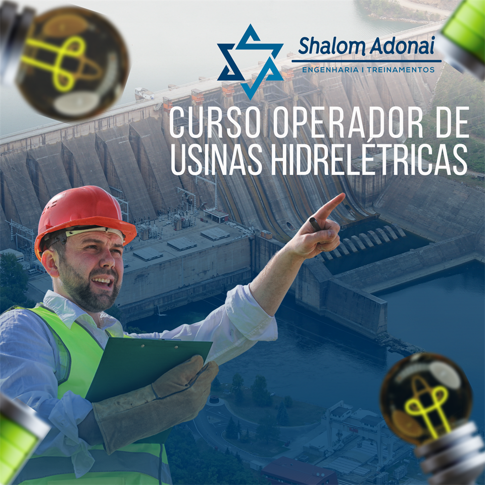 Curso Operador de Usinas Hidrelétricas Partindo do Zero