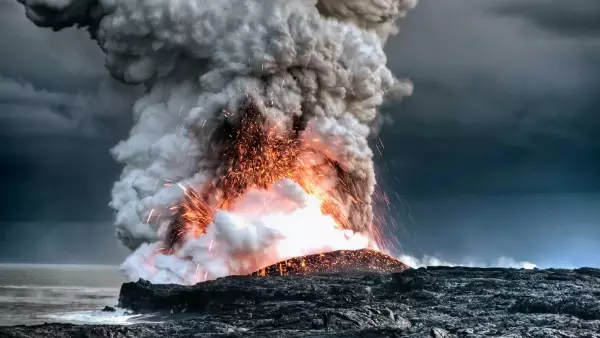 Onde estão a maioria dos vulcões da Terra?