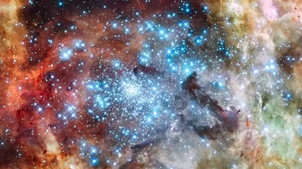 Estrelas azuis: As maiores e mais brilhantes estrelas da galáxia