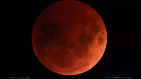 Fotos incríveis do último eclipse lunar da Lua de Sangue de 2022 (galeria)