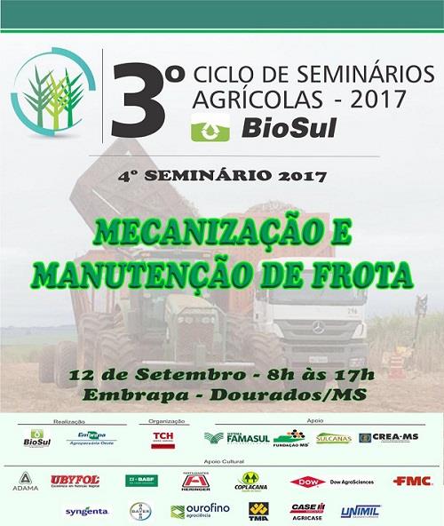 3º CICLO DE SEMINÁRIOS BIOSUL