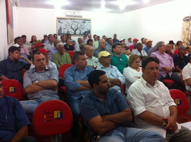 Reunião na Associação dos Plantadores de Cana do Rio Grande do Norte (Asplan – RN).