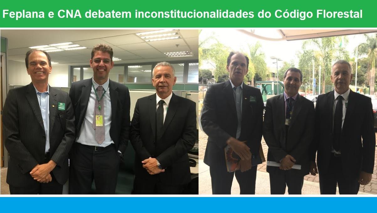 Feplana e CNA debatem inconstitucionalidades do Código Florestal