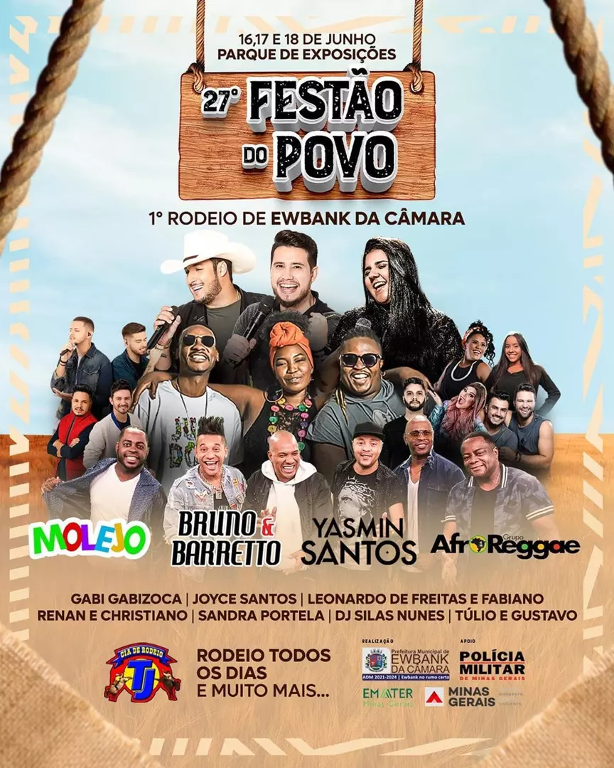 Portal Minas Gerais - Eventos: FESTA DO PEÃO 2023