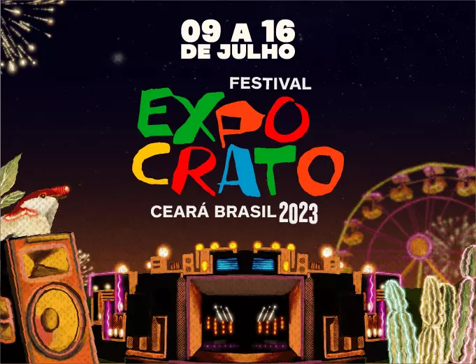 Faltam menos de 30 dias para o Festival Expocrato 2023, maior encontro de música do Norte e Nordeste