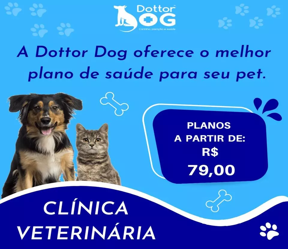 A Clínica Dottor Dog Campinas oferece vários procedimentos clínicos além de quatro Planos de Saúde Animal para cães  e gatos, Plano Funerário e o cartão Pet Card