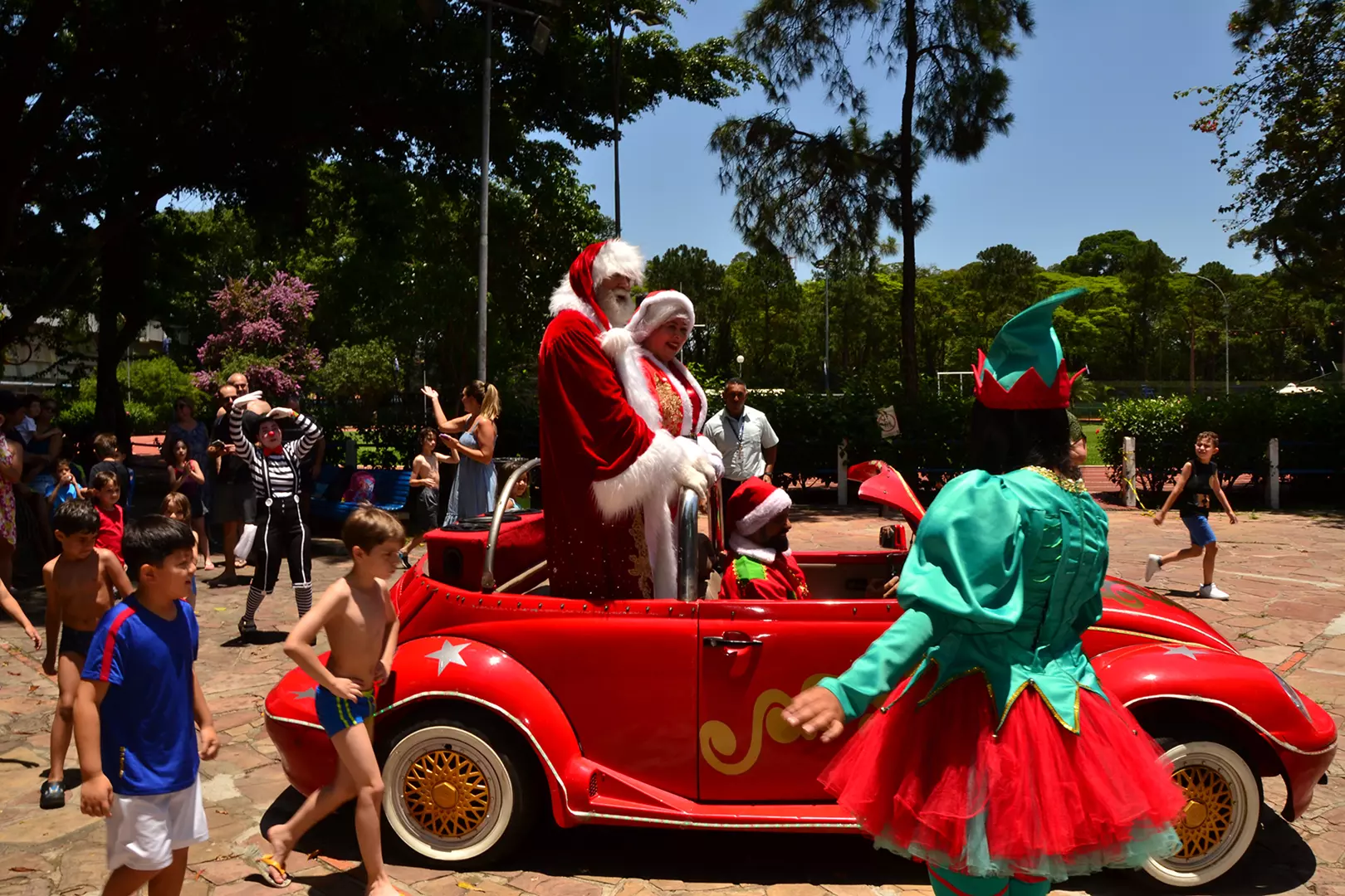 Natal no Esperia: mais uma edição da Chegada do Papai Noel