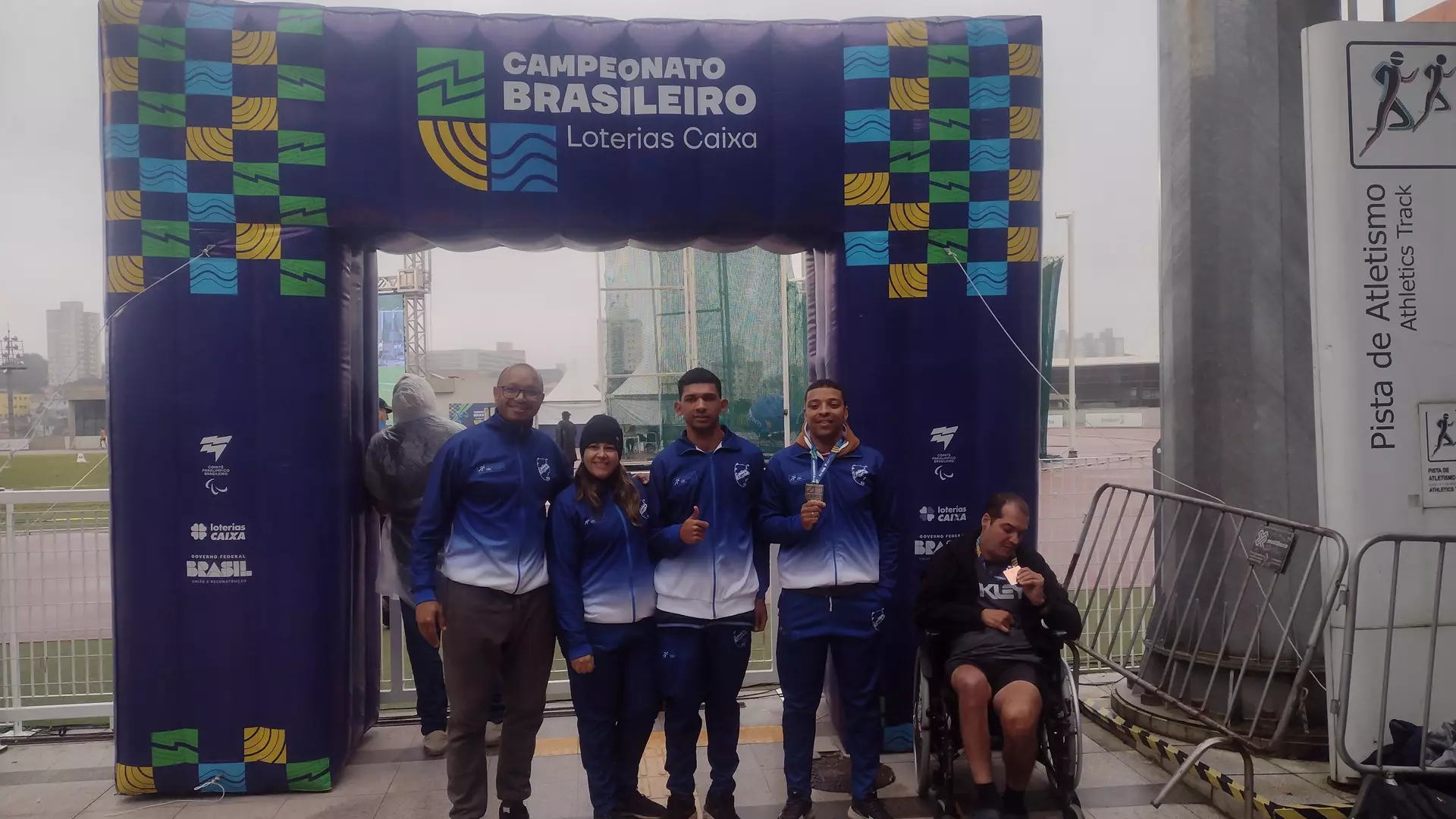 Atletismo Paralímpico: equipe conquista medalhas no Campeonato Brasileiro Loterias Caixa