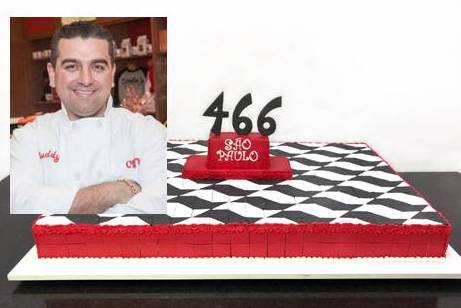 Cake Boss e  vão distribuir pedaços de bolo de graça em São