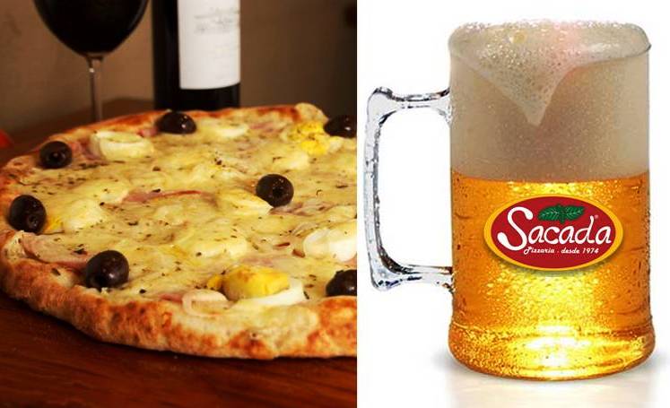 SACADA PIZZARIA 45 ANOS DE TRADIÇÃO AGORA COM CHOPP EXCLUSIVO