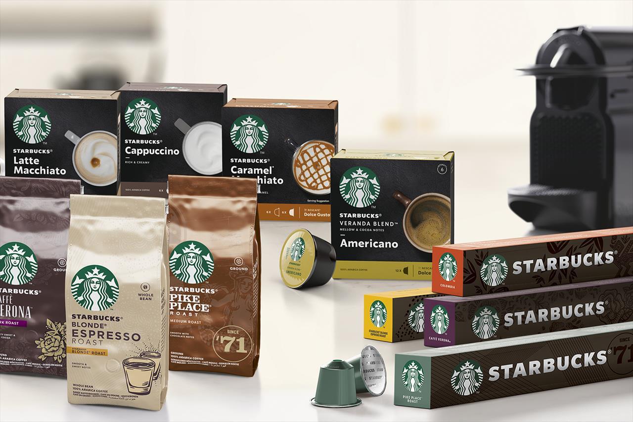 A Nestlé começa a vender cafés da marca Starbucks no Brasil