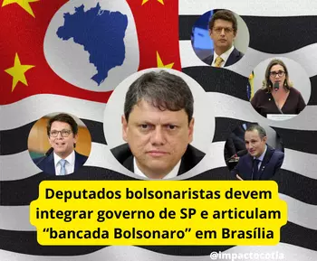 Deputados bolsonaristas devem integrar governo de SP e articulam “bancada Bolsonaro” em Brasília