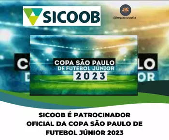 Sicoob é patrocinador oficial da Copa São Paulo de Futebol Júnior 2023