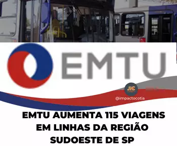 EMTU aumenta 115 viagens em linhas da região sudoeste de SP