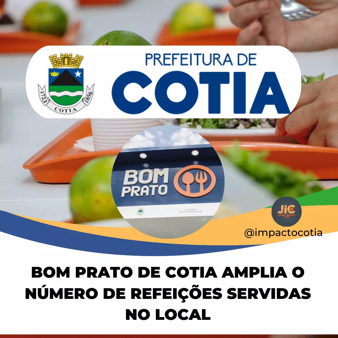 Bom Prato de Cotia amplia o número de refeições servidas no local