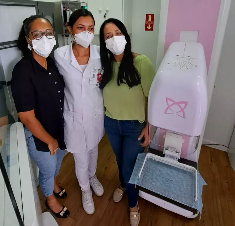 Carretas-móveis levarão laboratórios de mamografia para o interior São Paulo