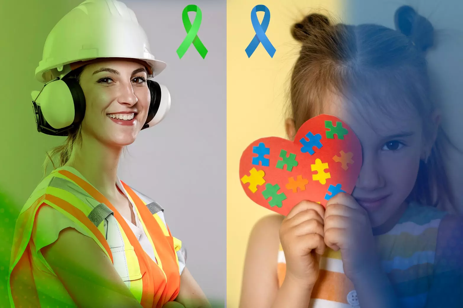 Abril Verde e Azul conscientiza sobre acidente de trabalho e autismo